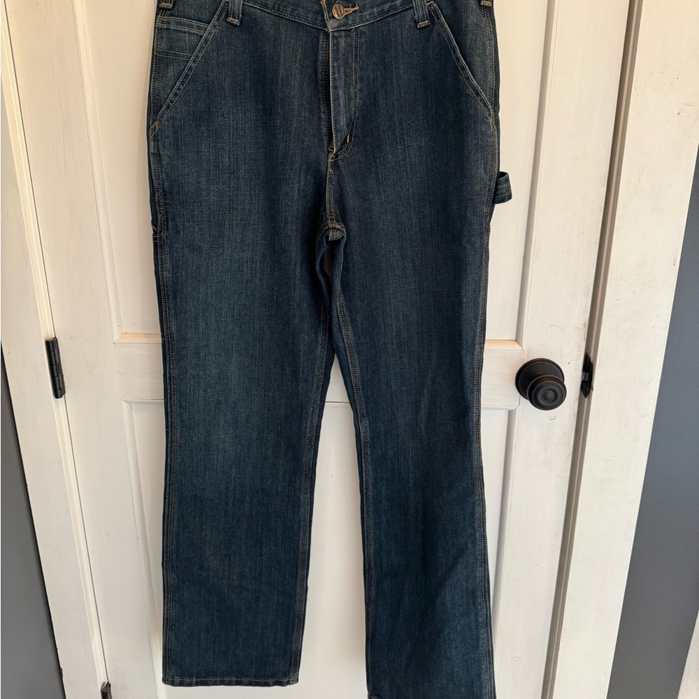 Carhartt Men's Dark Blue Relaxed Jeans